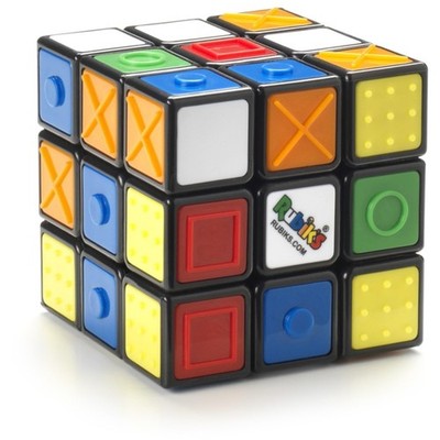 Rubik s Cube Sensory Cube, Classic Brain Teaser Fidget Toy, for Adults & Kids Ag