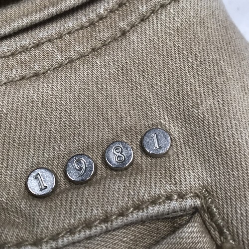 GUESS Jeans Herren 36x32 hellbraun Moto Cargo Slim Taper Distressed Skater Biker  - Bild 7 von 17