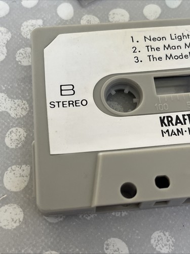 Kraftwerk Man Machine Cassette 6 Tracks Used The Model - Picture 8 of 10