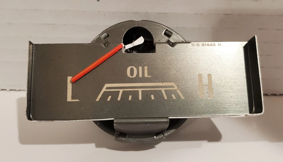 Dodge Polara 330 440 1964 64 manómetro de presión de aceite Foto 2 de 4