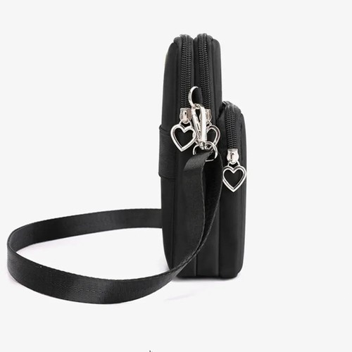 Damen Messenger Bag klein Umhängetasche Handy Schulter Über Taschen Handtaschen - Bild 3 von 21