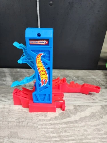 Hot Wheels Track Orange Loop Base Part