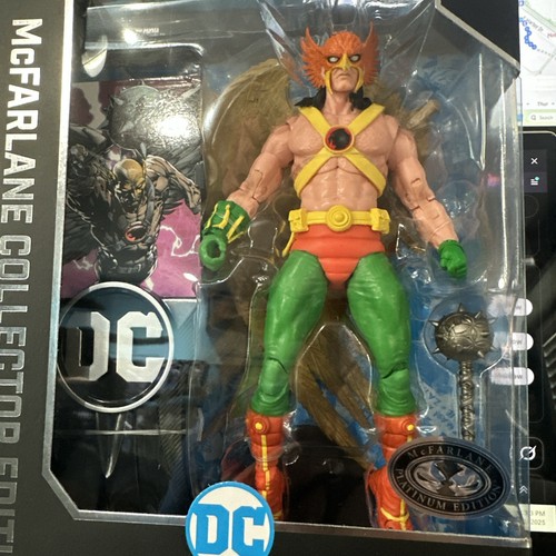 McFarlane DC Multiverse Platinum Collector Edition Zero Hour Hawkman Variant - Picture 2 of 4