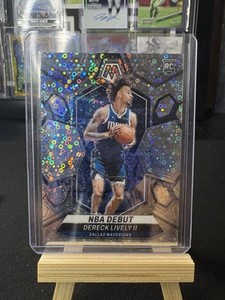 2023-24 Panini Mosaic Fast Break Silver Disco Prizm NBA Debut Dereck Lively II
