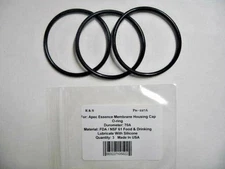 3 Compatible O-Rings for APEC Membrane Housing Cap / R&S 227A / Mat. FDA / NSF61