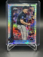 2025 Topps Chrome Logofractor Edition Valente Bellozo Rookie RC - Marlins 
