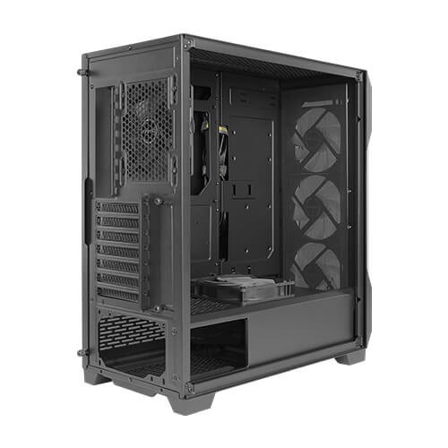 Antec DF600 Flux Dark Series Mid Tower PC-Gehäuse - Schwarz Neu in OVP! - Bild 17 von 24