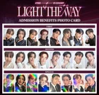 ATEEZ VR CONCERT : LIGHT THE WAY ADMISSION BENEFITS SPECIAL PHOTO CARD OFFICIAL