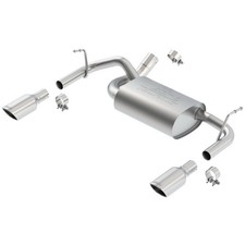 Borla 11834 Touring Axle Back Exhaust for 2012-2018 Jeep Wrangler JK JKU 3.6L V6