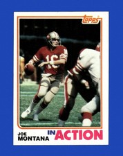 1982 Topps Set-Break #489 Joe Montana Ia EX-EXMINT *GMCARDS*