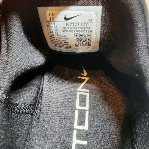 Nike Free Metcon 6 Training Nero/Latte di Cocco Uomo Taglia 10 Nuove FJ7127-010 - Foto 7 di 8