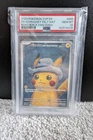 Pokemon Pikachu with Grey Felt hat Van Gogh 085 Graded Sealed Promo PSA 10