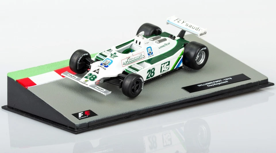 Williams FW07 Clay Regazzoni 1979 Modellino Scala 1:43 Formula1 F1 Blister Nuovo - Immagine 3 di 4