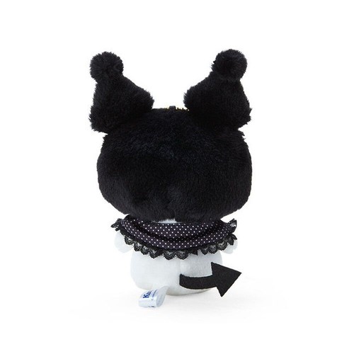 Kuromi Girly Black Mascot Keychain Plush Stuffed Animal Toy Collectible Gifts - Picture 3 of 3