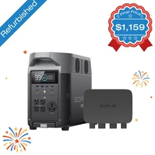 EcoFlow 800W Alternator Charger with Power Station Certified Refurbished