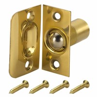 Gatehouse Ball Catch Satin Nickel Replacement Solid Brass Door Gate House Gatehouse Ball Catch Satin Nickel Replacement Solid Brass Door Gate House