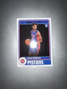 2023-24 Panini NBA Hoops Ausar Thompson RC Hoops Tribute #293 Detroit Pistons