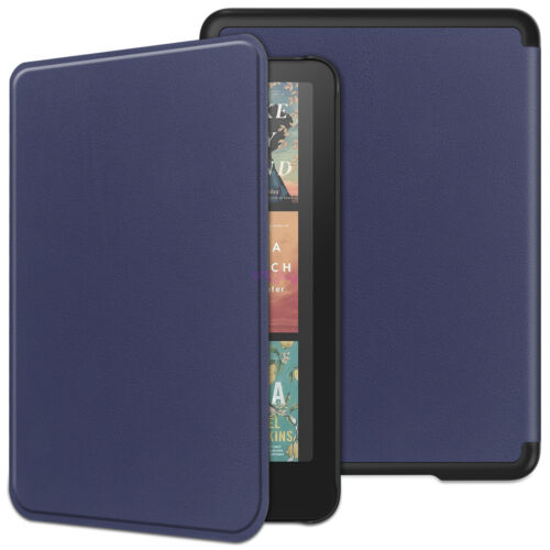 Durable PU Leather Case Fits 2024 Kindle Paperwhite 12th Gen 7" w/Auto Wake - Picture 18 of 33