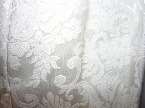 Vestido de Boda/Tapic de Colección Años 80 Scott McCLINTOCK Patrón Floral/Talla 14 - Imagen 10 de 10
