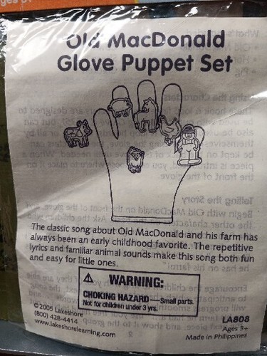 Lakeshore Finger Storytelling Glove Puppet Set THREE BILLY GRUFF nursery story - Picture 3 of 3
