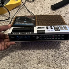 General Electric FM AM Radio Cassette Recorder Alarm Clock-cassette Not Working!