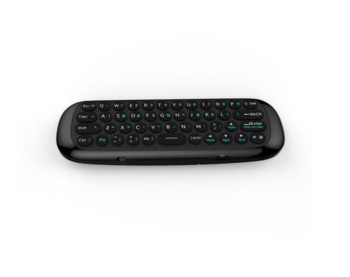 W1 2.4GHz RF Wireless Keyboard Air Mouse IR Remote TV PC C5R9 w 300mAh Battery - Picture 7 of 9