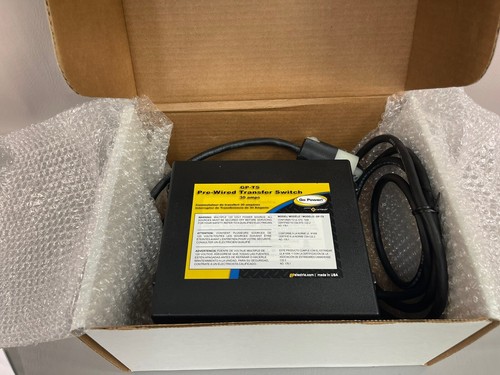 Go Power! GP-TS Solar Power Transfer Switch for Battery Pre-Wired RV 30 amp - Foto 7 di 9