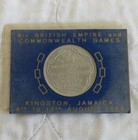 JAMAICA 1966 BRITISH EMPIRE AND COMMONWEATH GAMES 5 SHILLINGS - blue surround