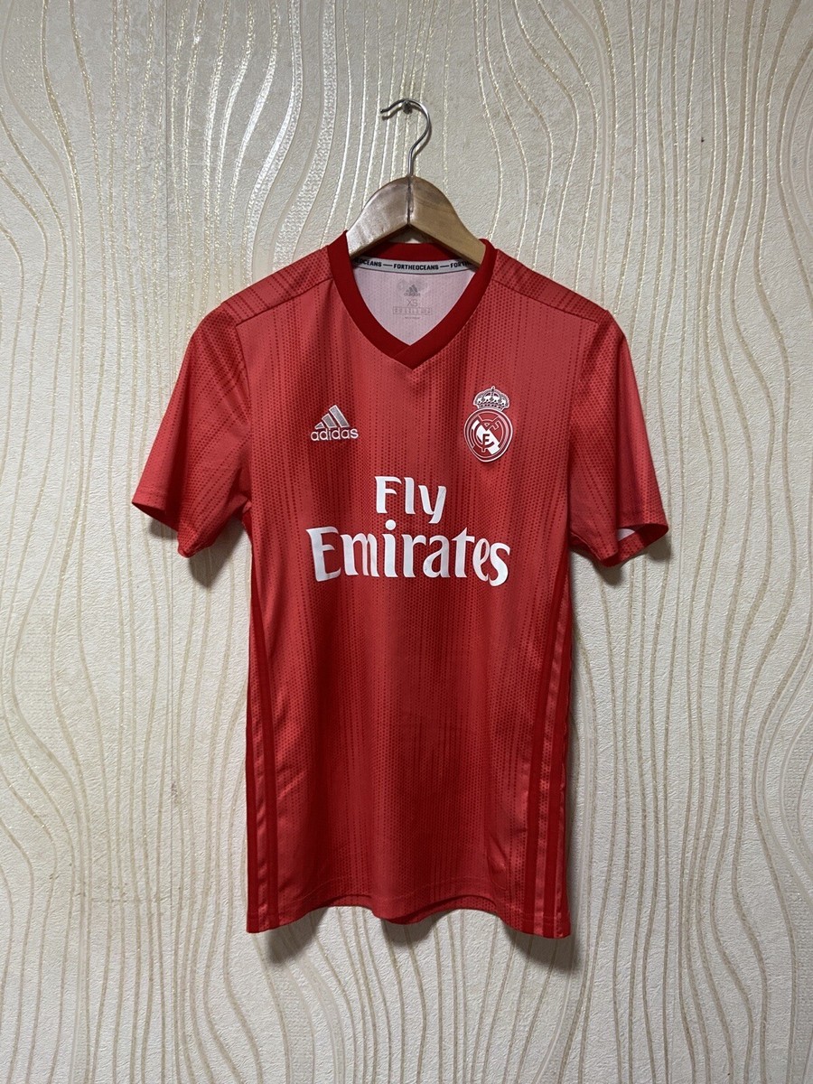 REAL MADRID 2018 2019 THIRD FOOTBALL SHIRT SOCCER JERSEY ADIDAS