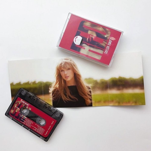 Taylor Swift-Red Retro Album Tape Sealed Cassettes - Picture 5 of 6