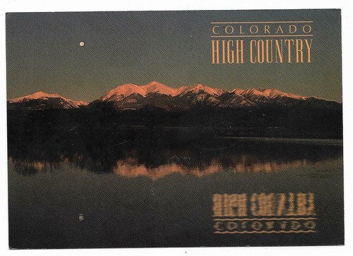  Colorado Chrome Postcard High Country - Picture 1 of 2