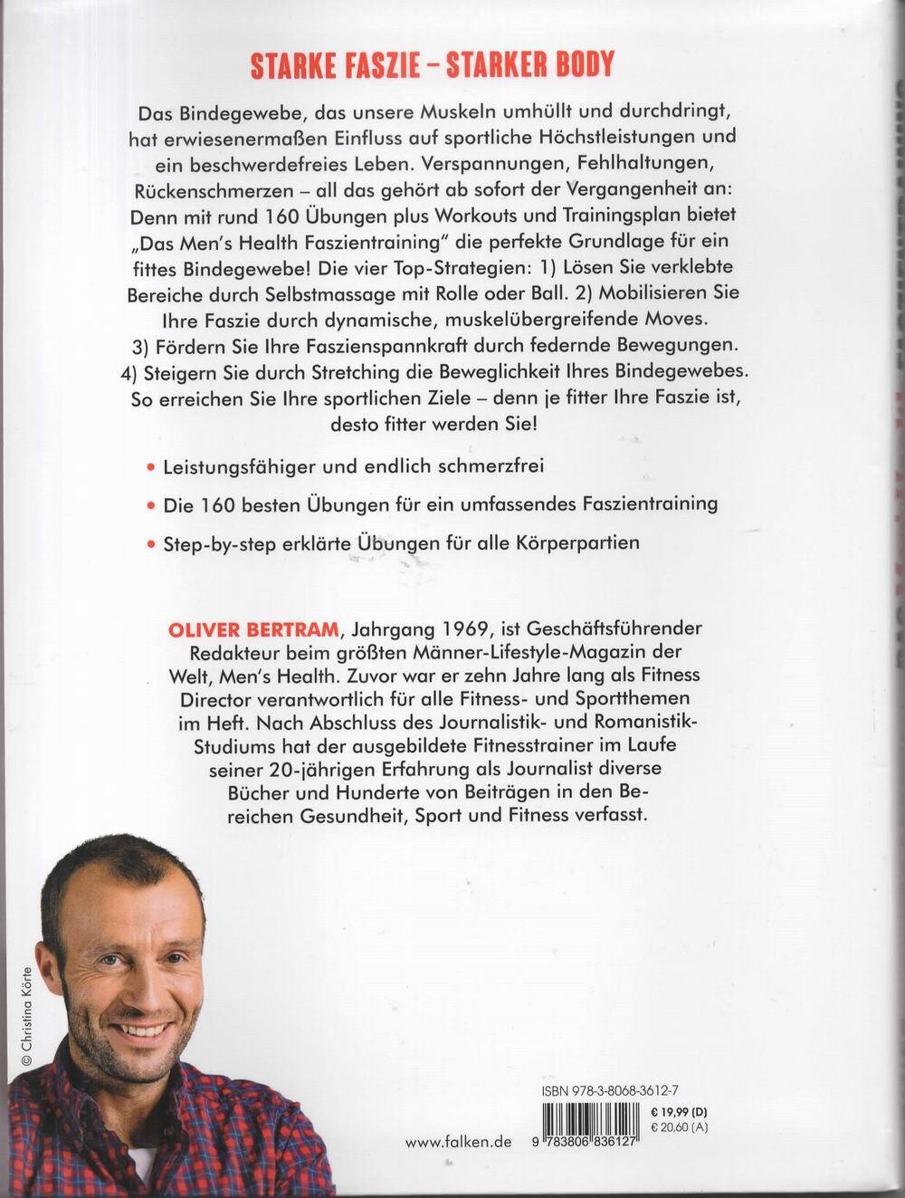 Thumbnail - Men´s Health Das Faszien Training Buch Neu Oliver Bertram Übungen