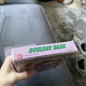 Boulder Dash NES Game Boxed