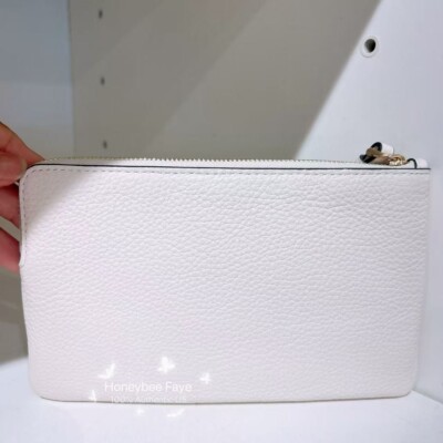 NWT Coach Large Corner Zip Wristlet With Strawberry Graphic CBB79