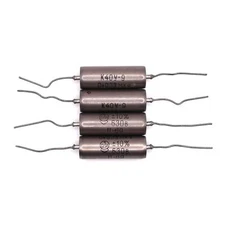 4x K40Y-9 K40U-9 0.033uF 630V Audio Capacitors Paper in Oil PIO / NOS / Tested