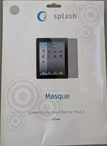 Splash Screen Protective Film for iPad 2 Clear 2pk