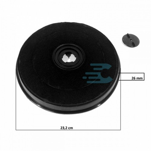 OFFERTA FABER filtro CARBONE ATTIVO 6093043 cappa cucina lg 152 2152 2156 tch - Foto 2 di 2