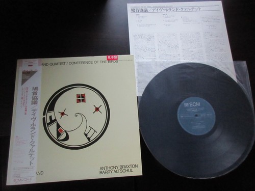 David Holland Conference Birds Japan Promo Vinyl LP Anthony Braxton 25MJ 3521 - Picture 1 of 6