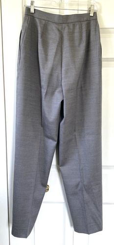 Vtg CHANEL Boutique Wool Mohair Iconic CC Button Trousers Pants Sz 42 FRANCE - Picture 10 of 16