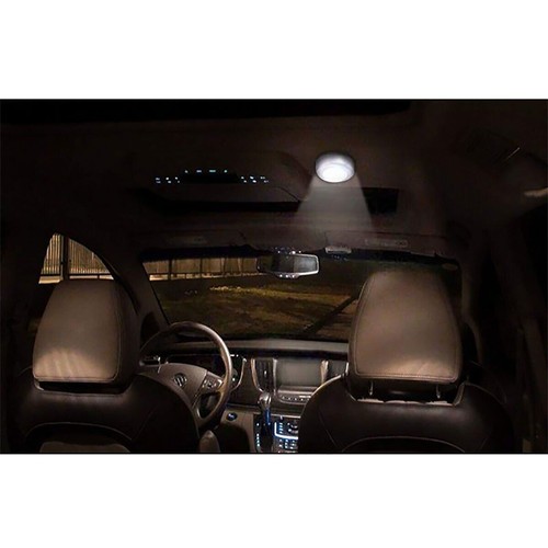 12 X LED Touch Push On Off Light Self Stick On Click Battery Button Light - Picture 3 of 8