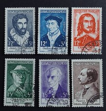 France année 1956 1066 à 1071 Oblitéré série complète