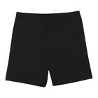Black Nylon Shorts for Women