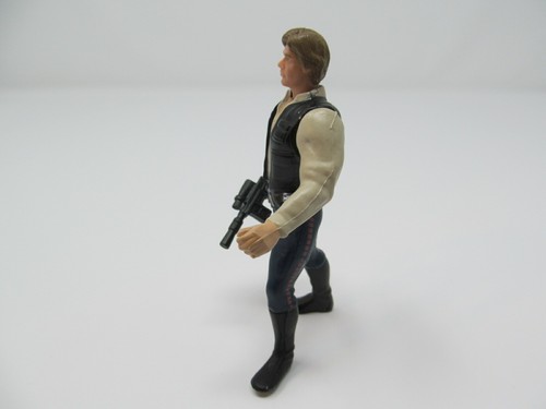 Han Solo Star Wars Figura de Acción Vintage 1995 Potf Con / Lanzador Kenner - Imagen 3 de 4