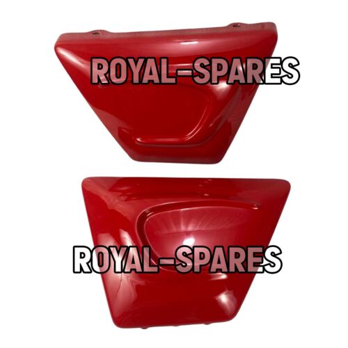 Royal Enfield "SIDE PANELS RED & FAIRING MARK 2 CHROME" For Interceptor 650 - Picture 22 of 23