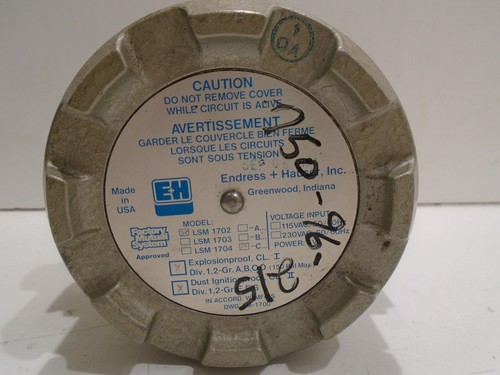 ENDRESS + HAUSER LSM 1702-C LEVEL TRANSMITTER - Picture 6 of 7
