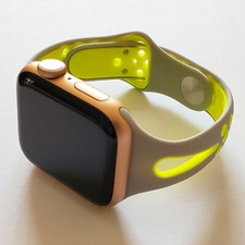 Soft Silicone Sports Band for Apple Watch Series 9, 8, 7, 6, 5, 4, 3, 2, 1, SE