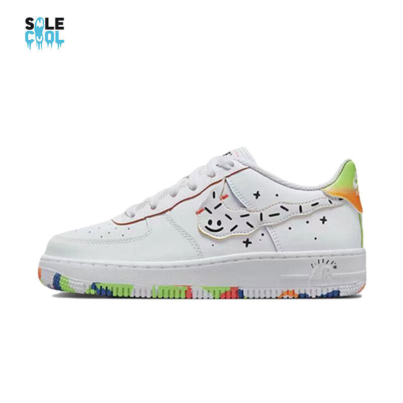 Nike Air Force 1 LV8 GS Doodles Drawing White Shoes DV1366 Nike Air Force 1 LV8 GS Doodles Drawing White Shoes DV1366