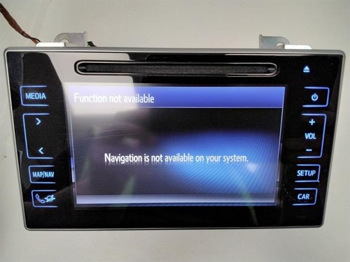 SAT NAV HEAD UNIT TOYOTA HI-LUX 2016 Satellite Navigation 86140-0K630 - 12033764 - Picture 3 of 10