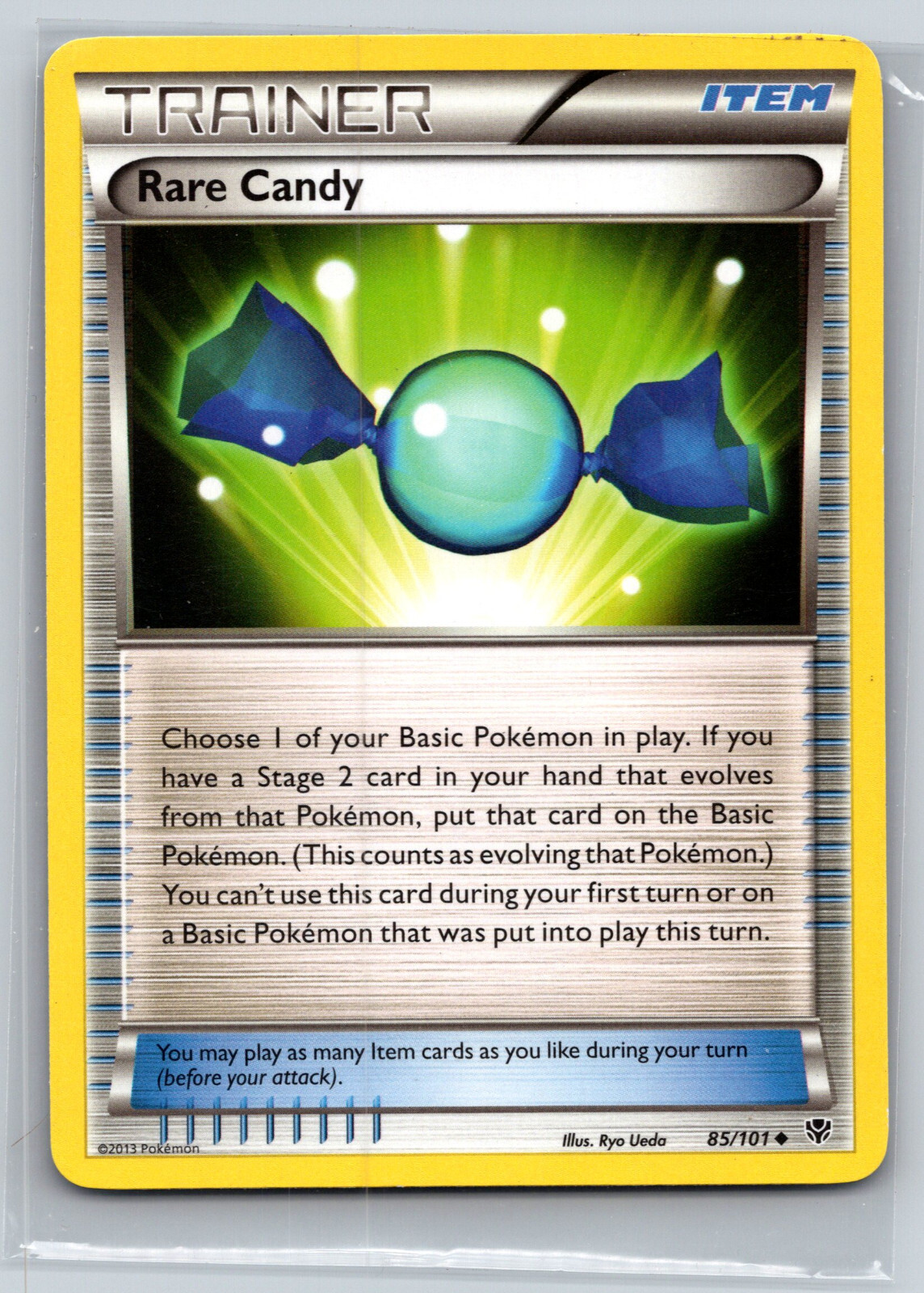 Rare Candy 85/101 Pokemon Plasma Blast Uncommon Trainer Card LP