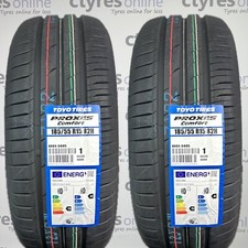 2X New 185 55 15 Toyo Proxes Comfort 82H 185/55R15  (2 TYRES)